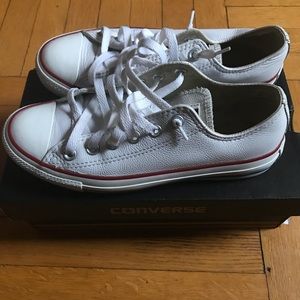 Chuck Taylor leather worn couple times